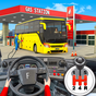 Smart Bus Wash Service: Gas Station Parking Games