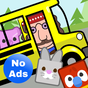 Preschool Bus Driver: No Ads Early Learning Games apk icon