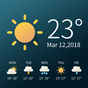 Biểu tượng apk Real-time weather temperature report & widget
