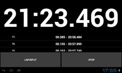 Screenshot 15 di Semplice Cronometro apk