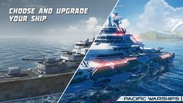 Captura de tela do apk Pacific Warships:  Epic Battle 15