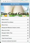 Gambar Tips cepat Gemuk 