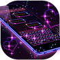 Dunkel lila Tastatur APK