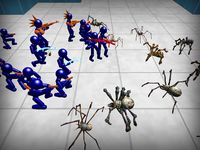 Savaş simülatörü: örümcekler ve Çöp Adam ekran görüntüsü APK 4