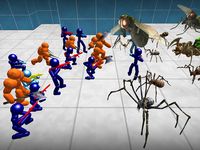 Savaş simülatörü: örümcekler ve Çöp Adam ekran görüntüsü APK 