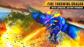 US Police Transform Robot Car Fire Dragon Fight screenshot apk 9