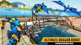 US Police Transform Robot Car Fire Dragon Fight screenshot apk 4