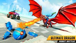 US Police Transform Robot Car Fire Dragon Fight screenshot apk 6