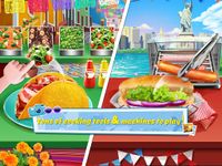 Crazy Foods Cooking: World Travel ❤Make Food Games στιγμιότυπο apk 1