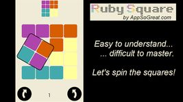 Captură de ecran Ruby Square: logical puzzle game (700 levels) apk 4