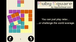 Captură de ecran Ruby Square: logical puzzle game (700 levels) apk 3