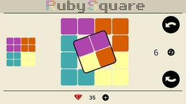 Ruby Square: logical puzzle game (700 levels) screenshot apk 