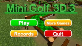 Mini Golf 3D 3 captura de pantalla apk 6