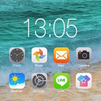 Ikona apk OS style launcher -Theme, Wallpapers, Secure