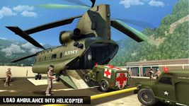 รูปภาพที่ 4 ของ US Army Transporter Rescue Ambulance Driving Games