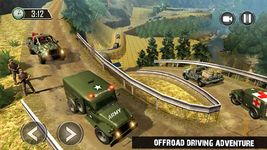 US Army Transporter Rescue Ambulance Driving Games image 5