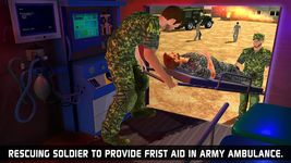 รูปภาพที่ 2 ของ US Army Transporter Rescue Ambulance Driving Games