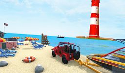 Captură de ecran extrem off-road rulota dubă 3D camion Simulator 17 apk 