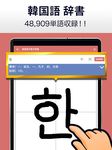 韓国語手書き辞書 - ハングル翻訳・勉強アプリ のスクリーンショットapk 1