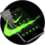 Grünes Neon-Häkchen-Thema APK Icon