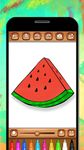 Captură de ecran Fruits Coloring Book & Drawing Book - Kids Game apk 6