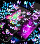 Neon butterflies glowing live wallpaper στιγμιότυπο apk 12