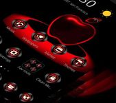 Imagem 3 do Red Neon Apple Dark Theme