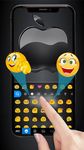 最新版、クールな Jet Black New Phone10 のテーマキーボード のスクリーンショットapk 2