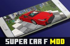 Super Car F. Mod for MCPE ekran görüntüsü APK 3