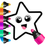 Spiele zum Malen und Zeichnen! Apps für Kinder! Icon