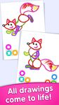 Screenshot 13 di Giochi bambini! Giochi da colorare gli animali! apk