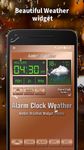 Alarm clock style weather widget image 1