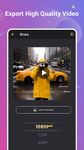 Screenshot 5 di Editor video / Video Maker, foto, musica, taglio apk