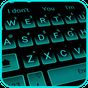 Тема Neon Blue Keyboard APK