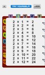 Tabliczka mnożenia do 100 - tabele matematyczne. zrzut z ekranu apk 