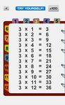 Captura de tela do apk Tabela de multiplicação 100 tabelas de matemática. 13