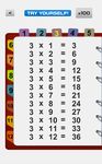 Tafel van vermenigvuldiging 100 wiskundetabellen screenshot APK 13
