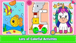 Screenshot 14 di Coloring Games : PreSchool Coloring Book for kids apk