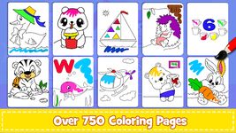 Screenshot 10 di Coloring Games : PreSchool Coloring Book for kids apk