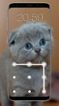 Kitty Cat Pattern Lock Screen obrazek 