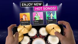 Captură de ecran Drums: real drum set music games to play and learn apk 17