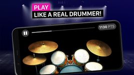 Captură de ecran Drums: real drum set music games to play and learn apk 14