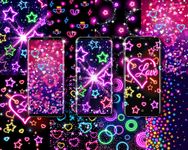 Neon multi color live wallpaper στιγμιότυπο apk 4