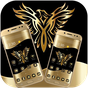 Ikon apk Gold Luxury Eagle Theme