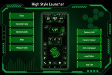 High Style Launcher 2018 - Thème, Hightech capture d'écran apk 13