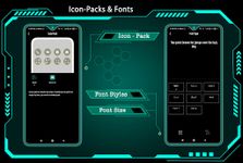 Yüksek Stil Launcher 2018 - Tema, Hightech ekran görüntüsü APK 7