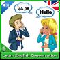 Learn english conversation with arabic icon