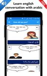 Learn english conversation with arabic capture d'écran apk 7