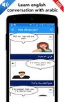 Learn english conversation with arabic capture d'écran apk 8