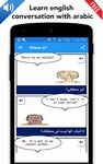 Learn english conversation with arabic capture d'écran apk 15